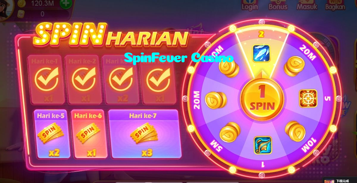 SpinFever Casino casino presented on mobile device in Pakistan with slots and live games